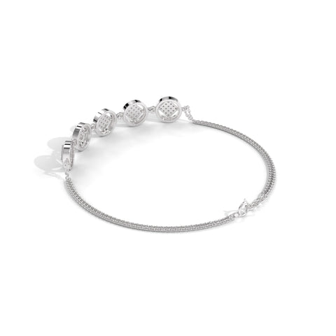 Women's Silver Bracelet Bournyno