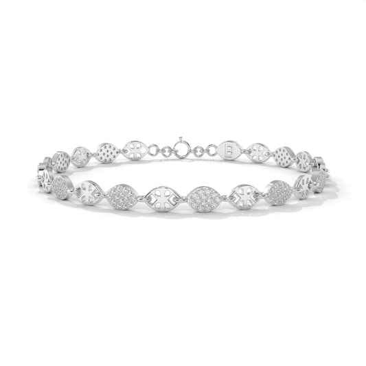 Silver Cubic Zirconia Bracelet