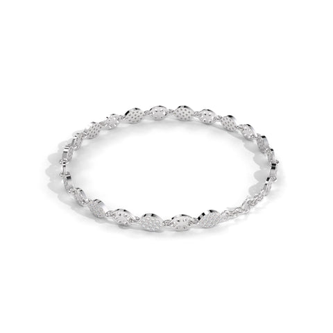 Silver Cubic Zirconia Bracelet