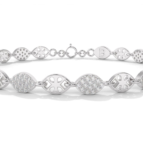 Silver Cubic Zirconia Bracelet