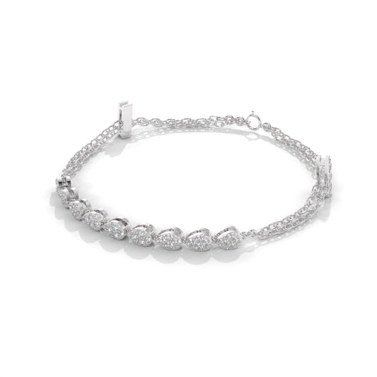 Casual Wear Women Silver Bracelet - Effortless Elegance for Everyday Style