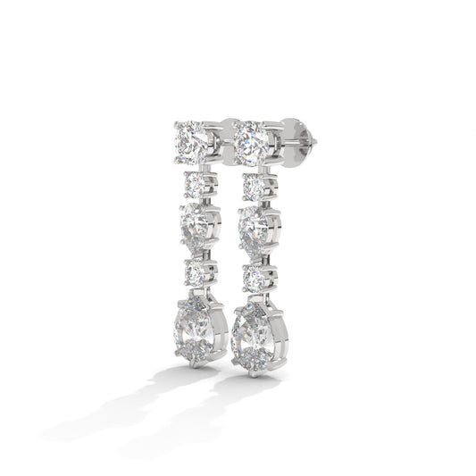 925 Silver Drop Earrings
