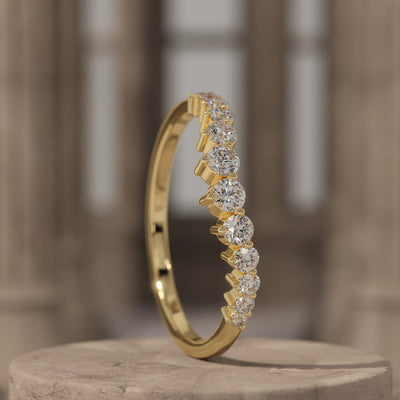 Unique Matching Stacking Ring