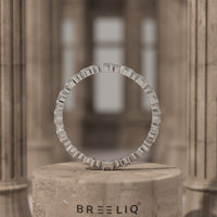 Stackable Diamond Wedding Band