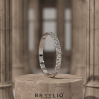 Diamond Half Eternity Ring