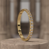 Diamond Half Eternity Ring