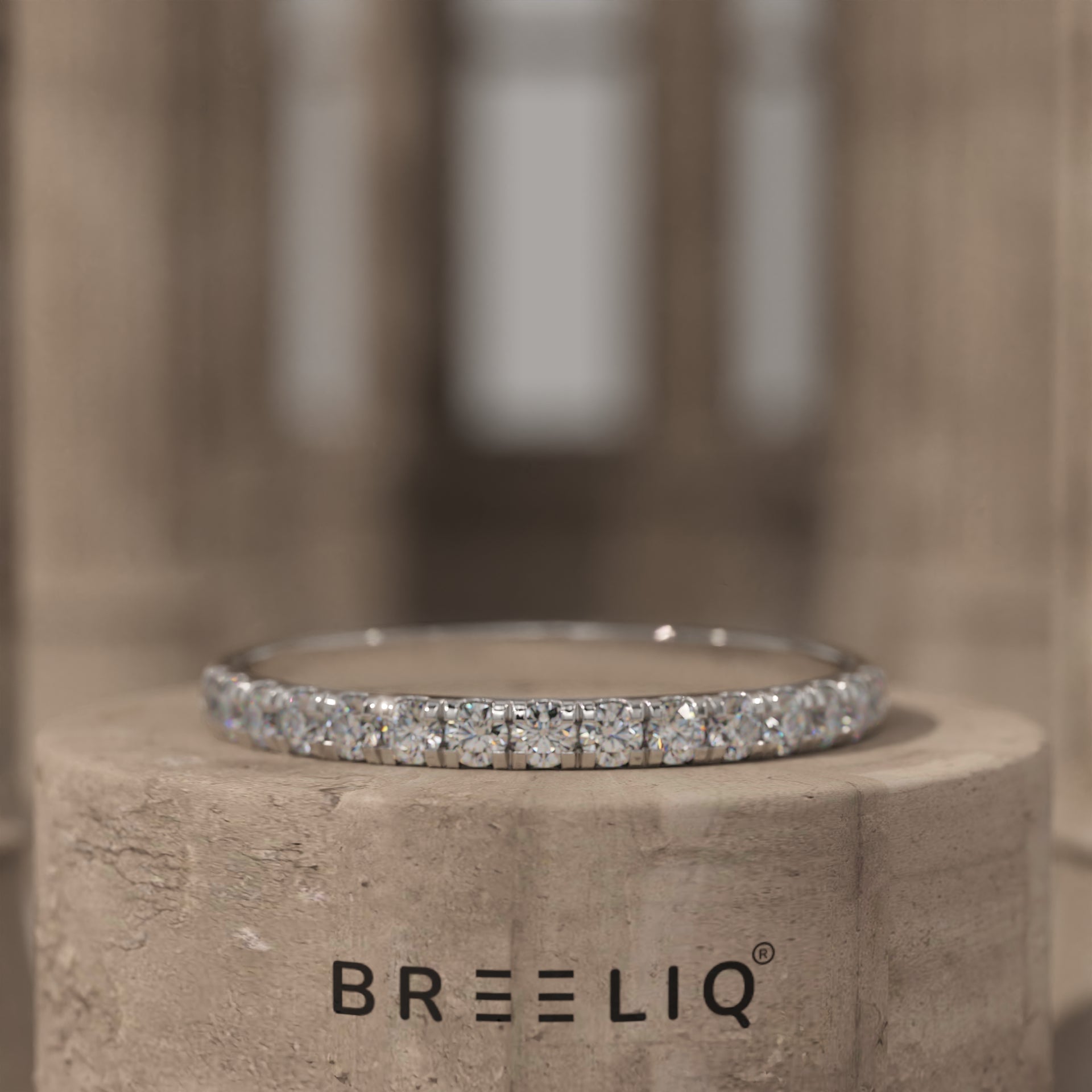 Diamond Half Eternity Ring