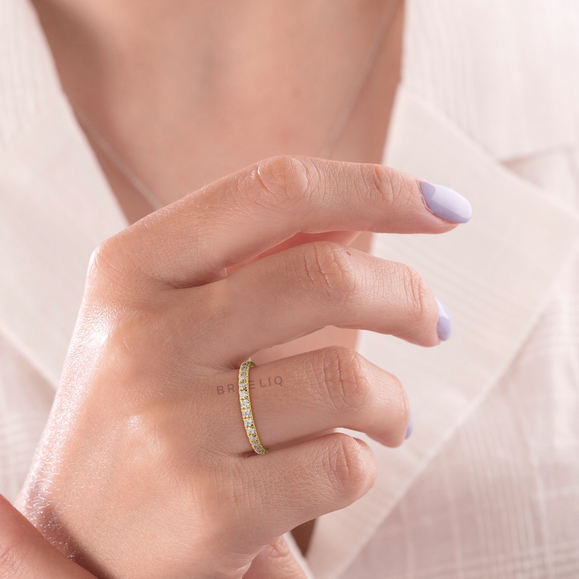 Diamond Half Eternity Ring