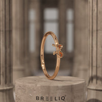 Bow Knot Gold Ring