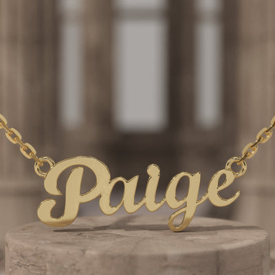 Gold Personalized Necklace