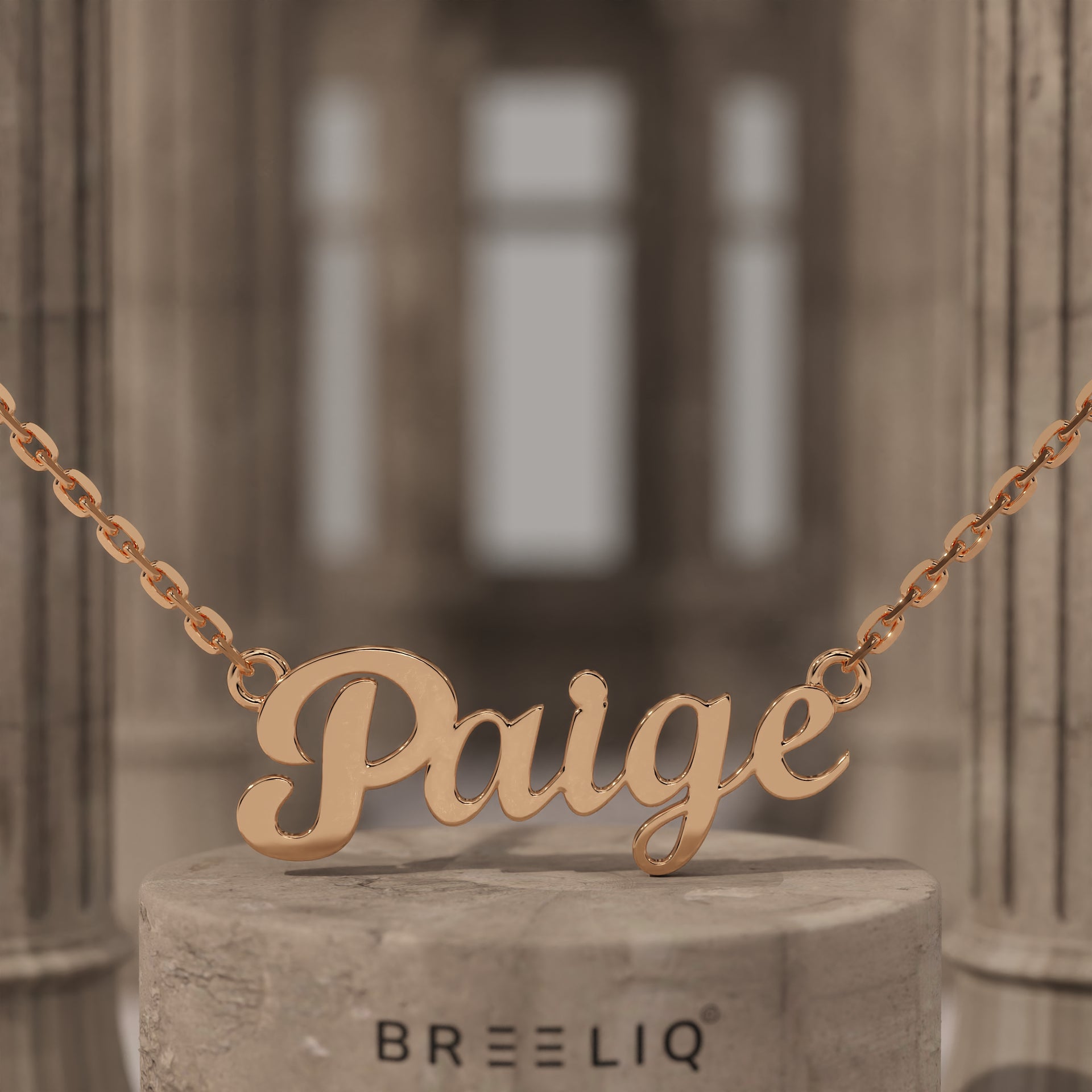 Gold Personalized Necklace