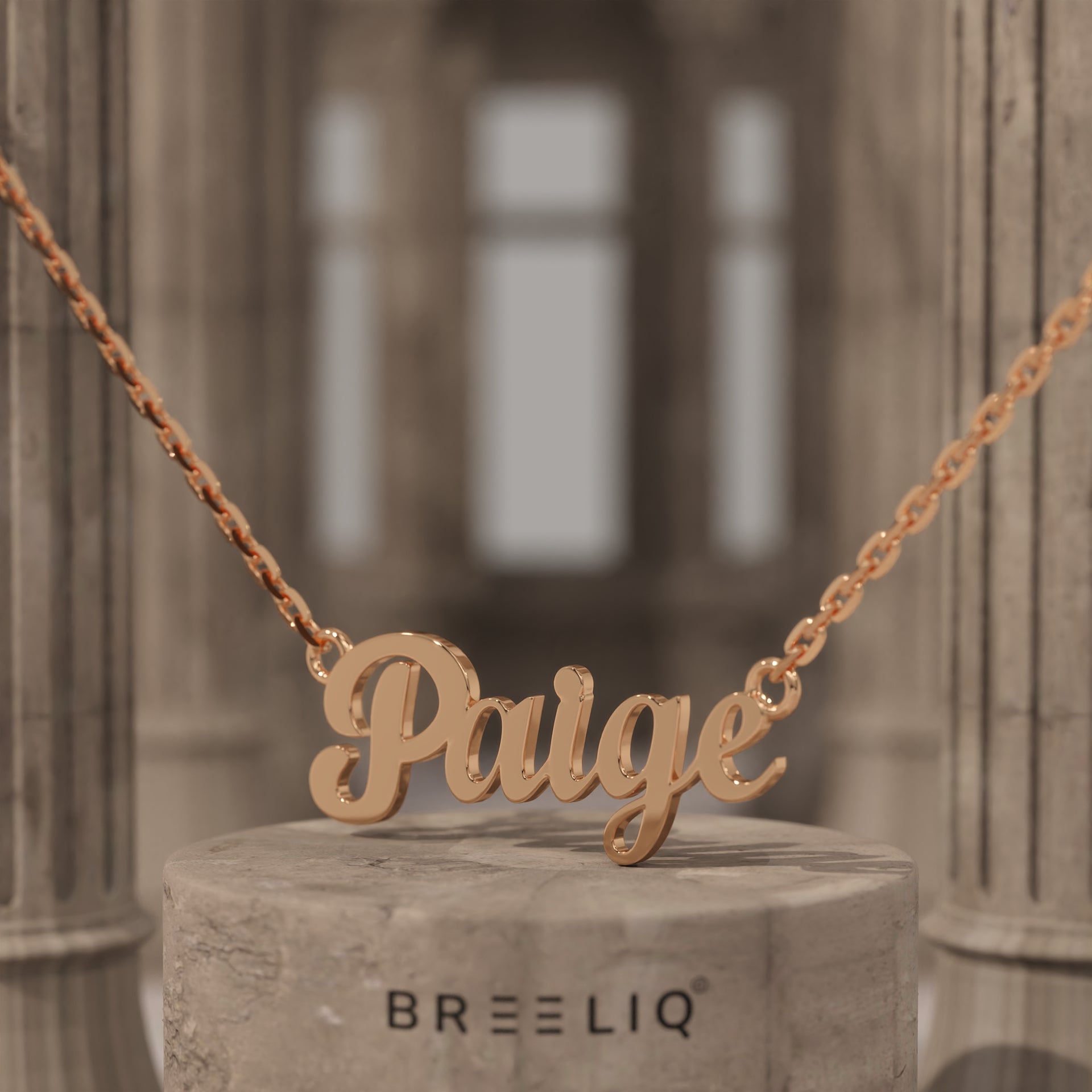 Gold Personalized Necklace