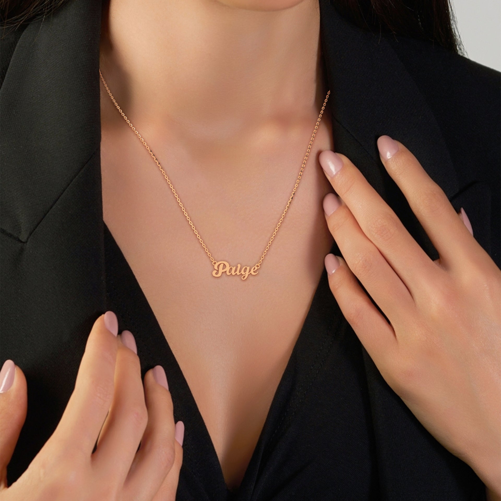 Gold Personalized Necklace