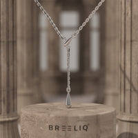 Gold Teardrop Necklace