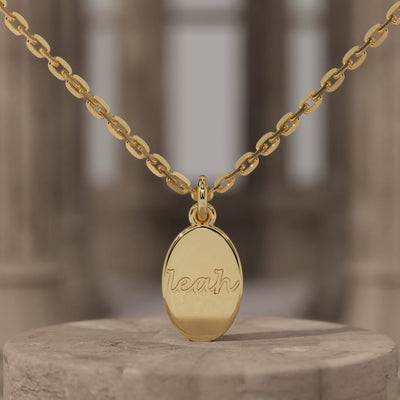 Custom Name Engraved Necklace