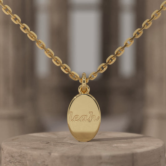 Custom Name Engraved Necklace