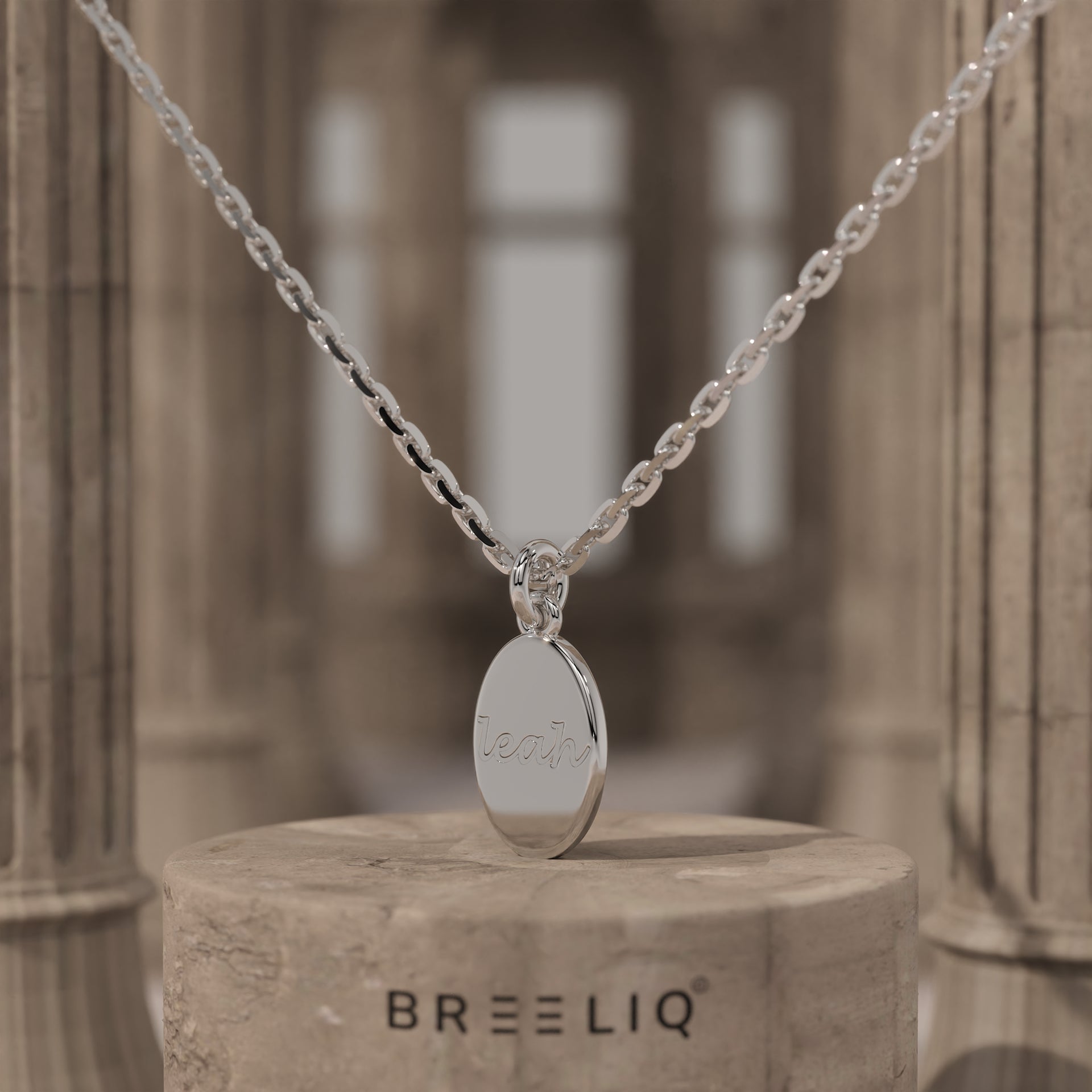 Custom Name Engraved Necklace