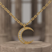 Crescent Moon Necklace