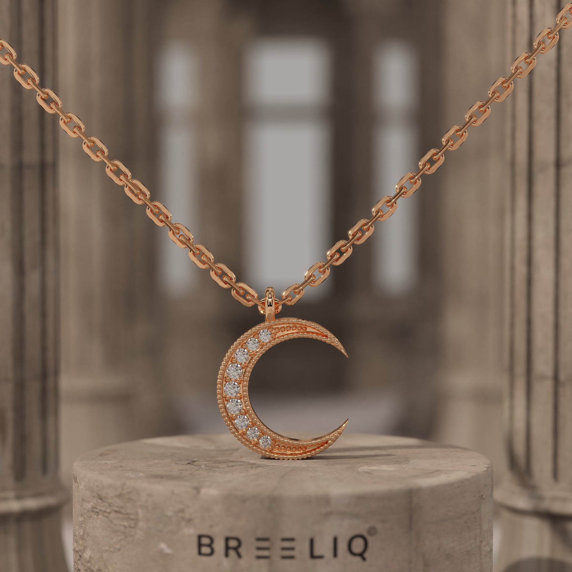 Crescent Moon Necklace