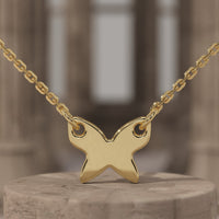 Minimal Butterfly Necklace