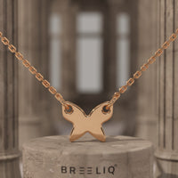 Minimal Butterfly Necklace