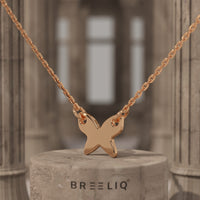 Minimal Butterfly Necklace