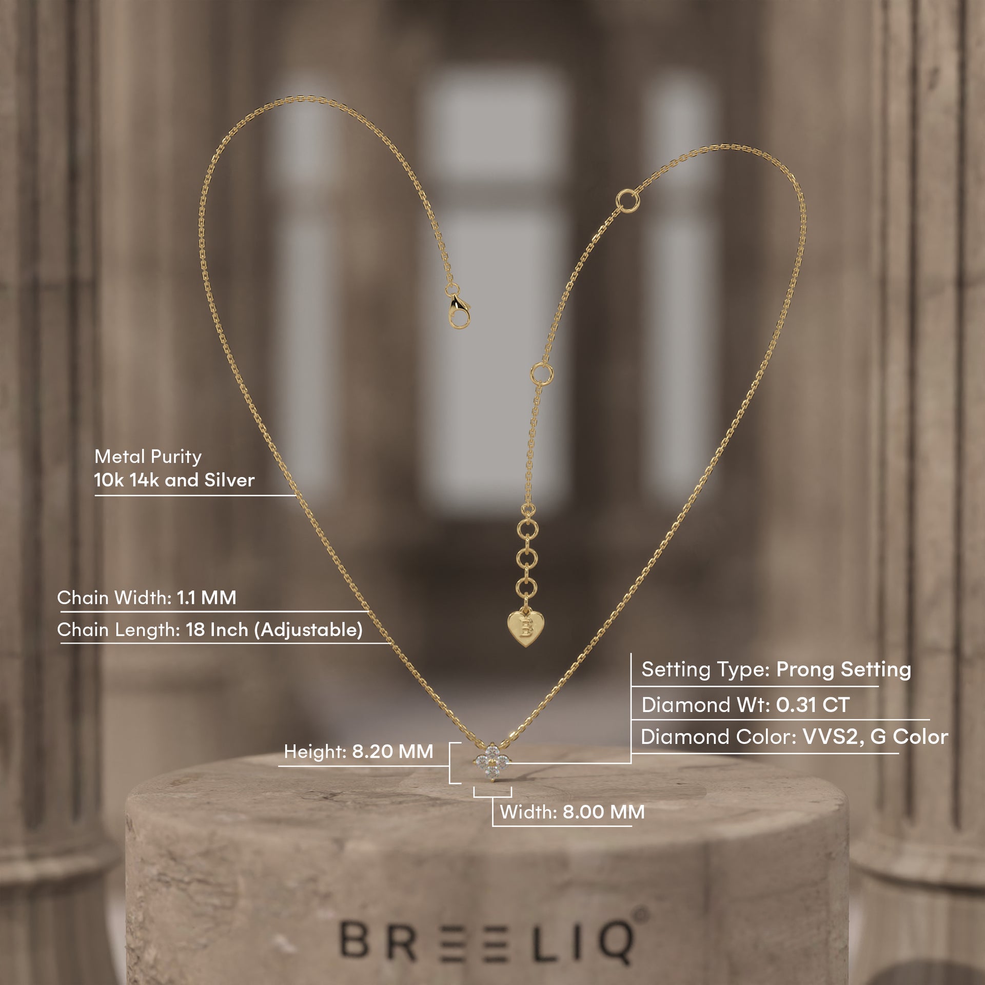 Deliciated Floral Necklace