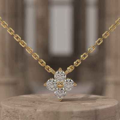 Deliciated Floral Necklace