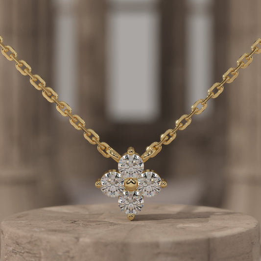 Deliciated Floral Necklace