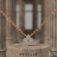 Deliciated Floral Necklace