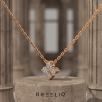 Deliciated Floral Necklace