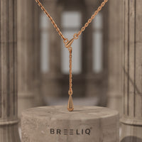 Gold Teardrop Necklace