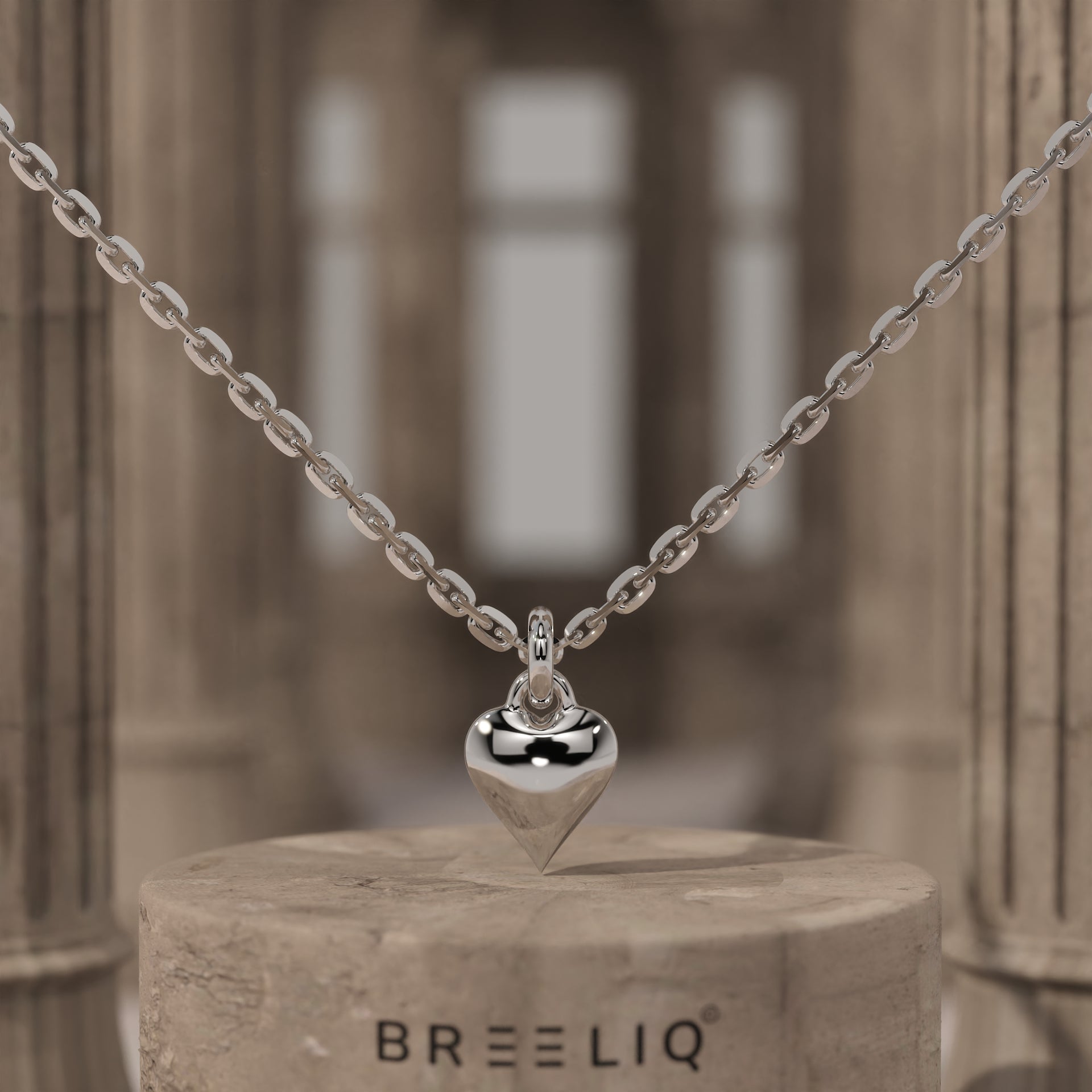 Love Dazzling Heart Necklace