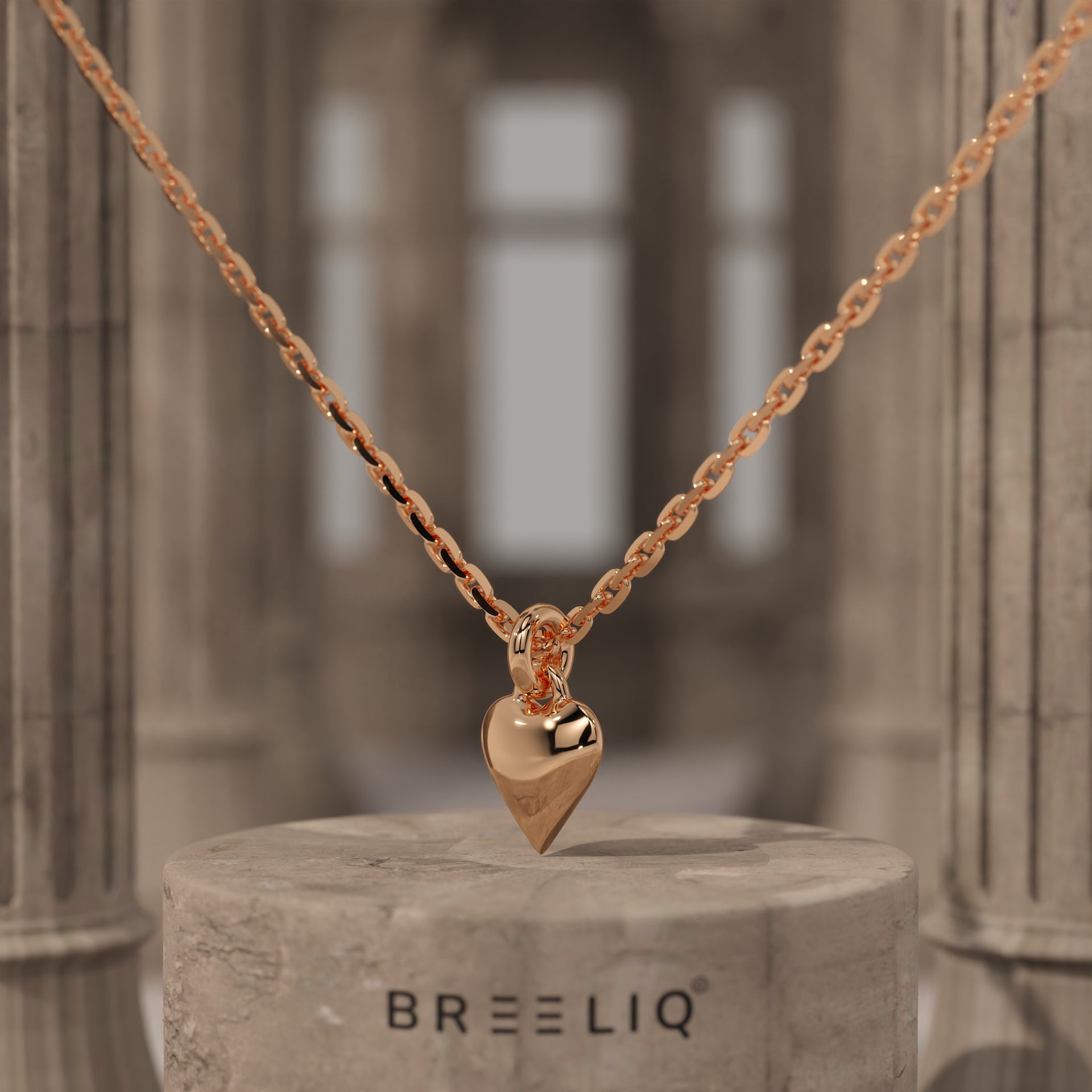 Love Dazzling Heart Necklace