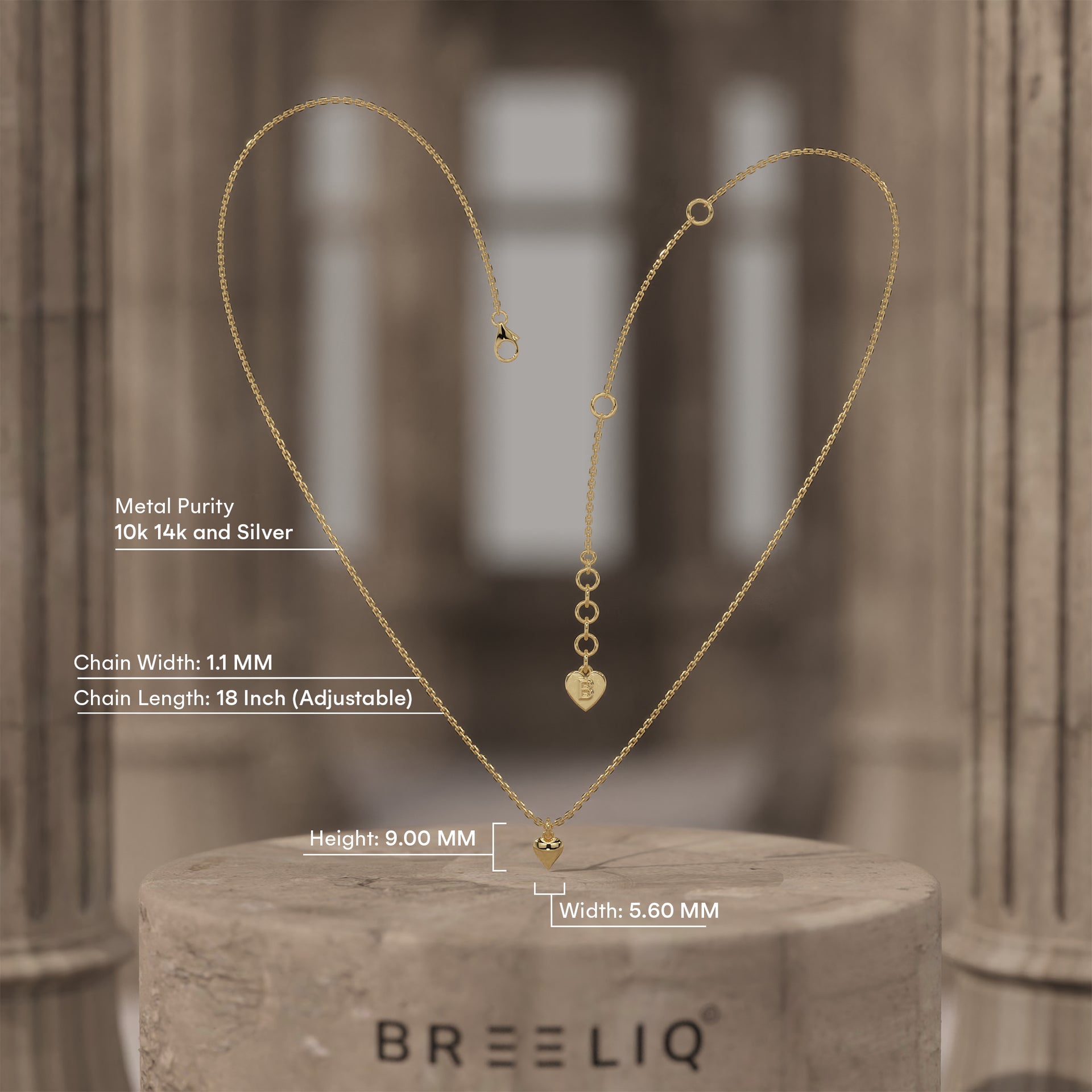 Love Dazzling Heart Necklace