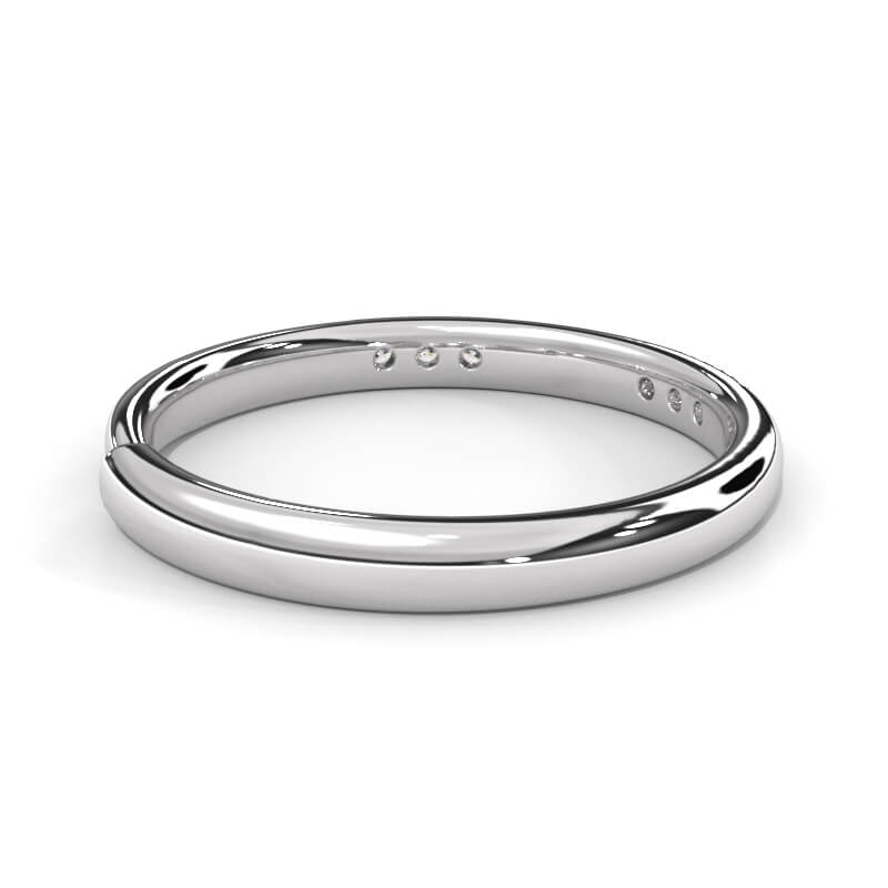 Simple Silver Band Ring For Women