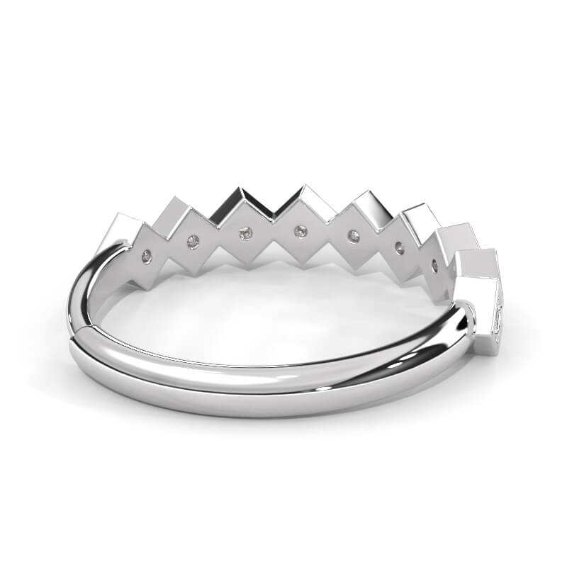 Eternity Half Cut Diamond Band