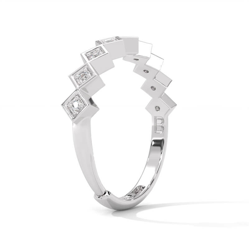 Eternity Half Cut Diamond Band