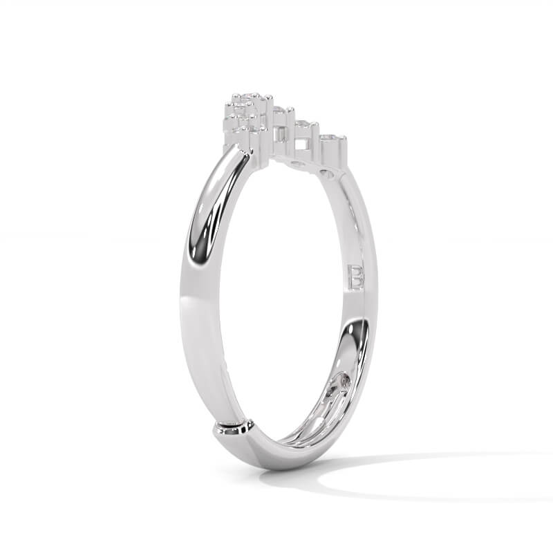 Taara Petite Stacking Sterling Silver Ring