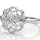 Flower Mandala 925 Sterling Silver Ring