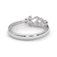 Heartfelt Brilliance Sterling Silver Ring