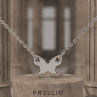 Minimal Butterfly Necklace