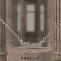 Minimalist Diamond Gold Necklace