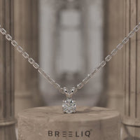 Solitaire Pendant Necklace