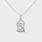 Sterling Silver Shiv Trishul & Lingam Pendant