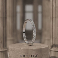 Diamond Half Eternity Ring